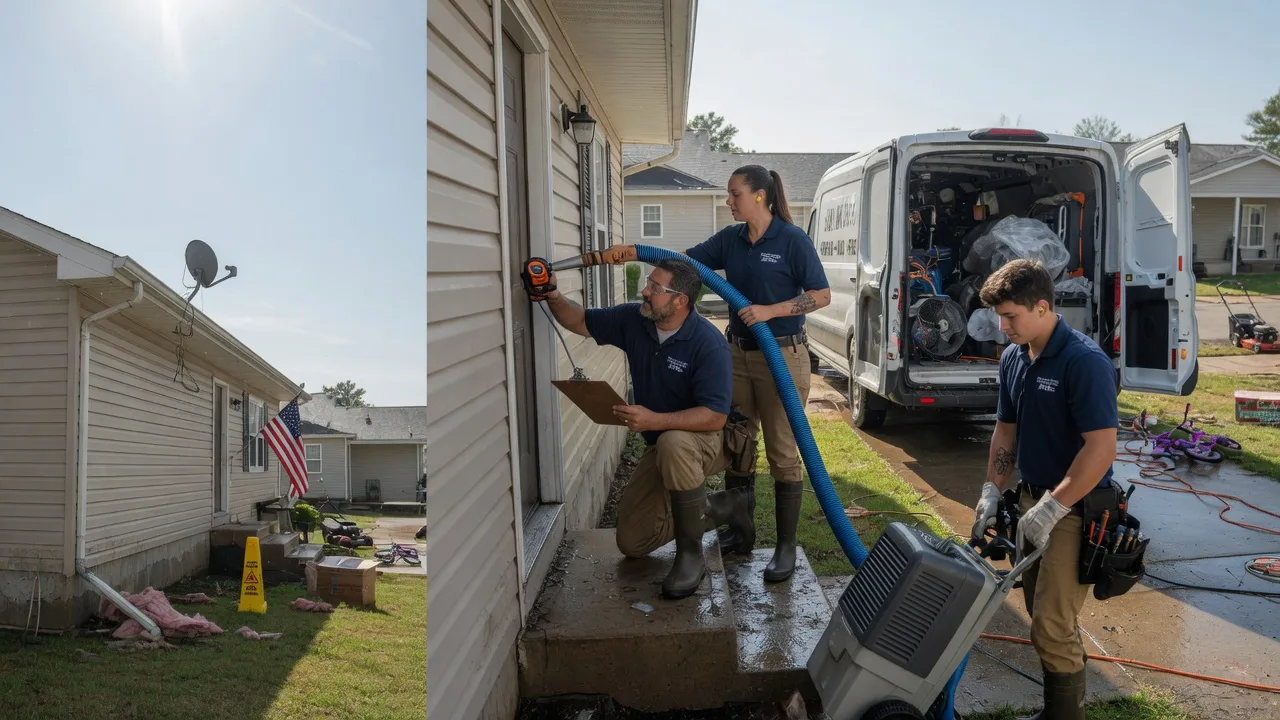 Ceiling Water Damage Restoration in Waveland, MS near me